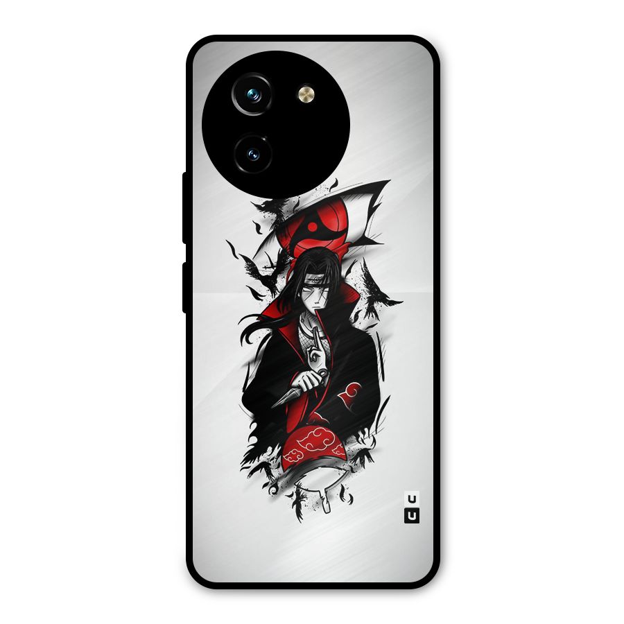 Itachi Combat Metal Back Case for Vivo Y200i