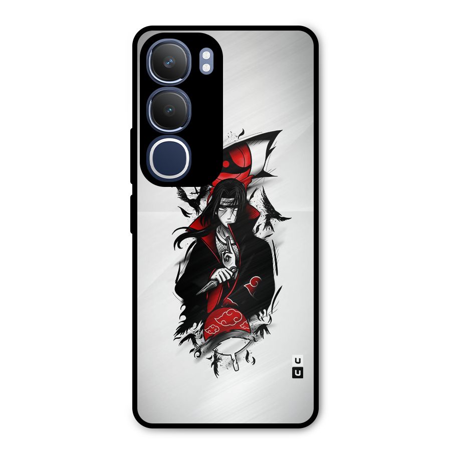 Itachi Combat Metal Back Case for Vivo Y29