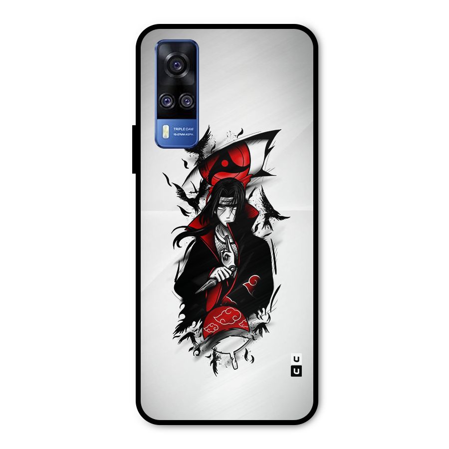 Itachi Combat Metal Back Case for Vivo Y51A