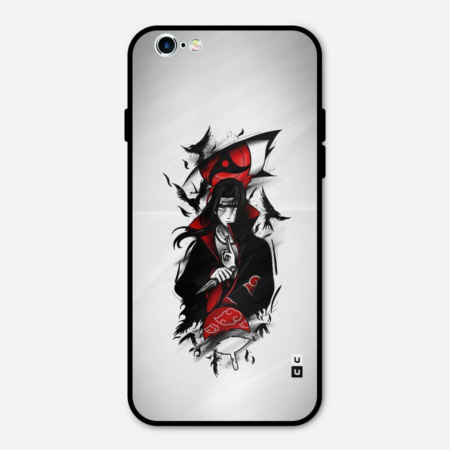 Itachi Combat Metal Back Case for iPhone 6 6s