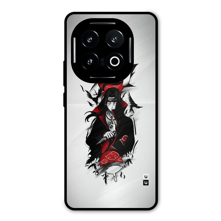 Itachi Combat Metal Back Case for iQOO 13