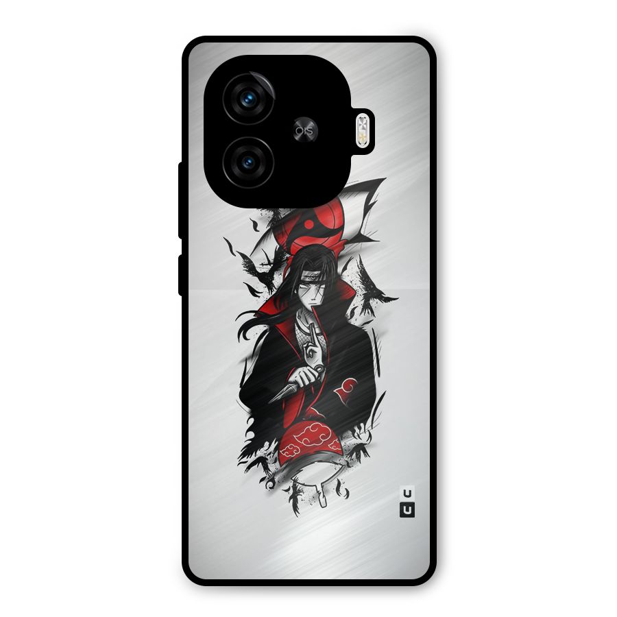 Itachi Combat Metal Back Case for iQOO Neo 10R