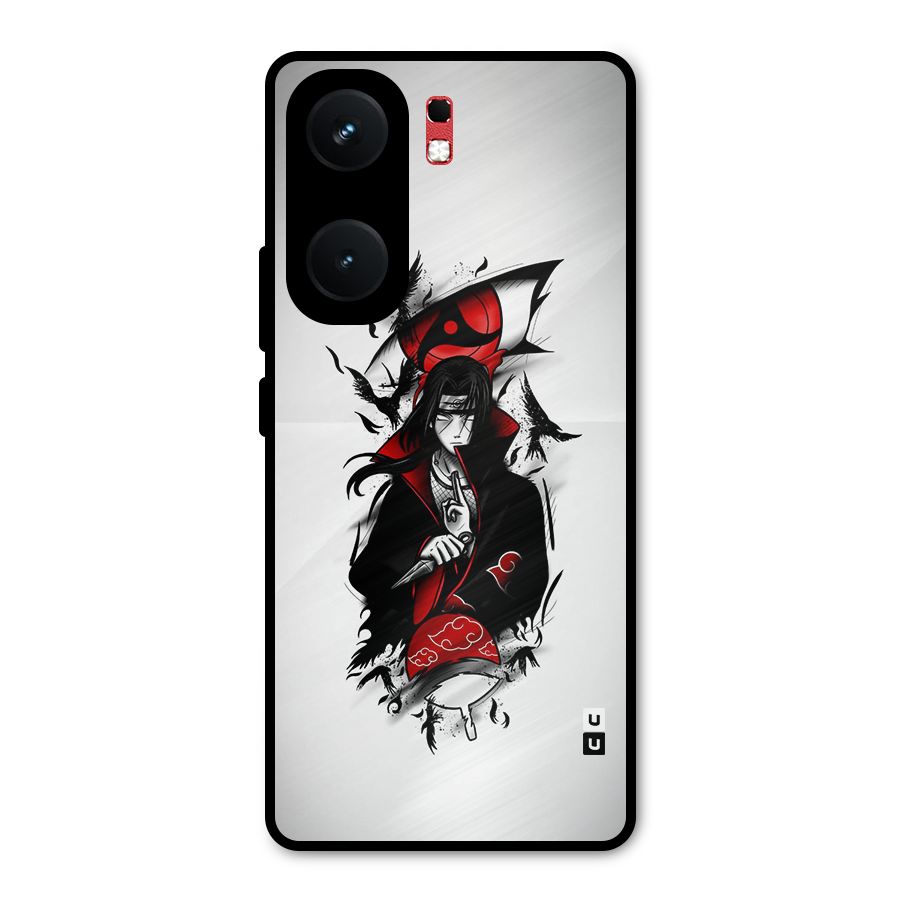 Itachi Combat Metal Back Case for iQOO Neo 9 Pro