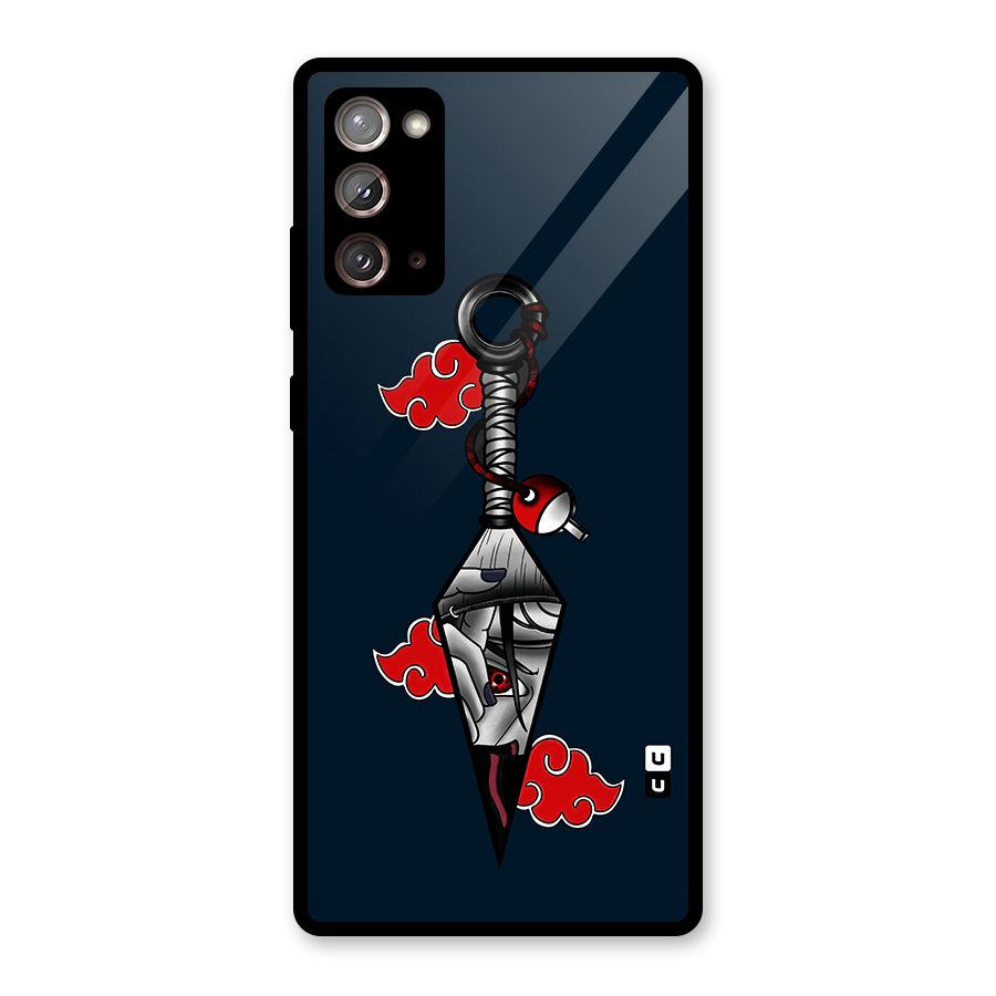 Itachi Kunai Naruto Glass Back Case for Galaxy Note 20