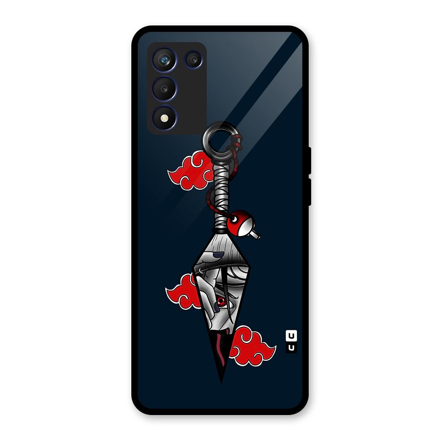 Itachi Kunai Naruto Glass Back Case for Realme 9 5G Speed