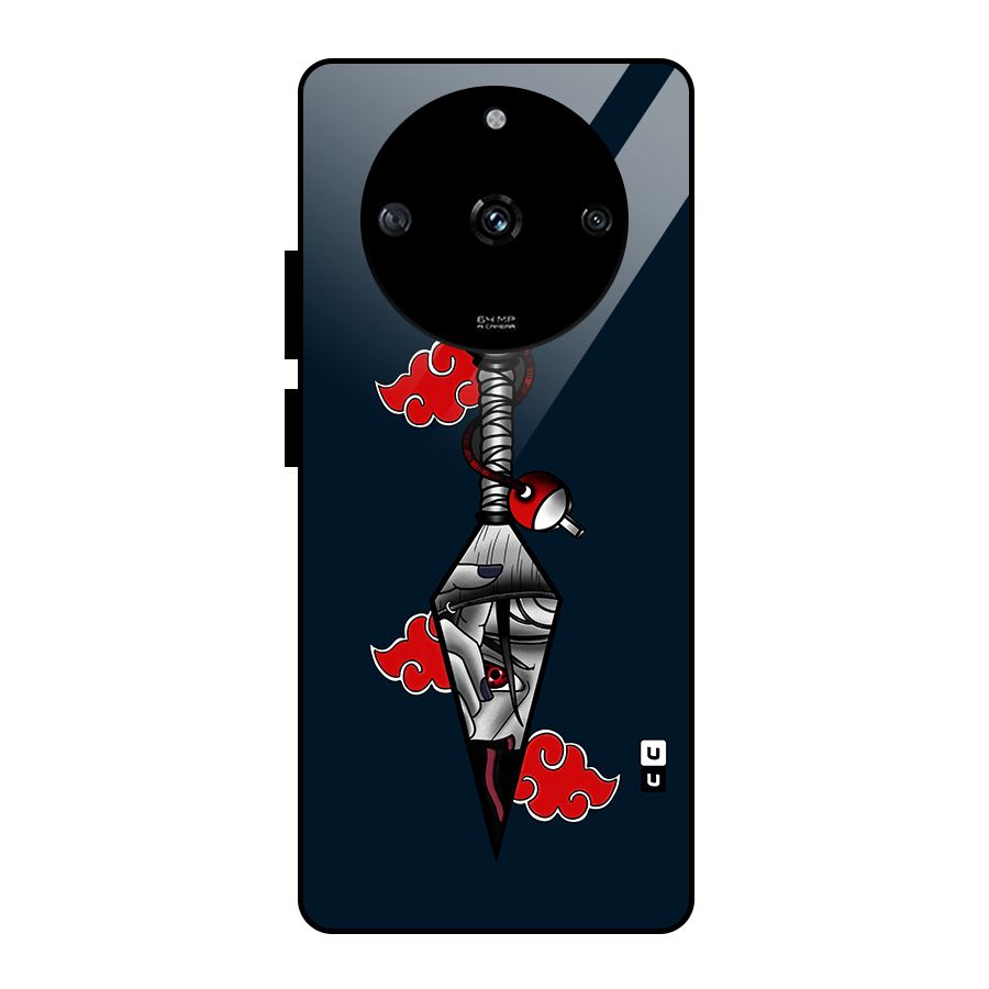 Itachi Kunai Naruto Glass Back Case for Realme Narzo 60 5G