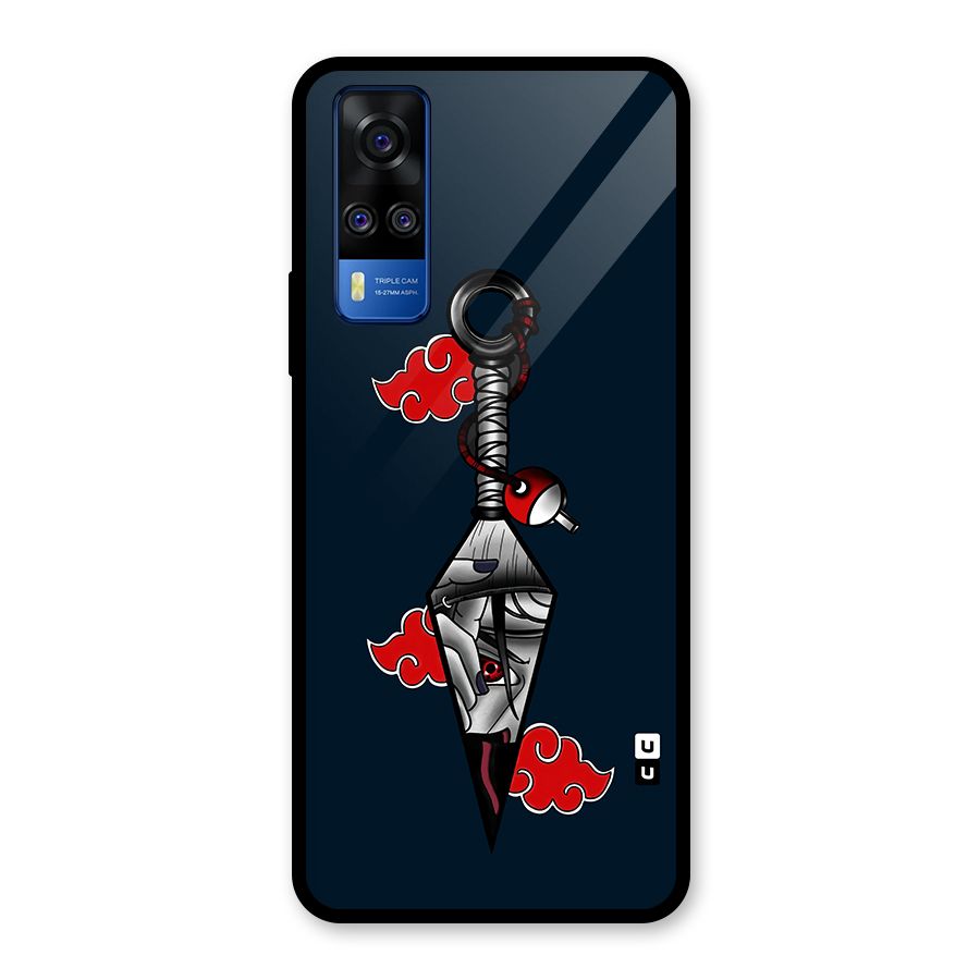 Itachi Kunai Naruto Glass Back Case for Vivo Y31