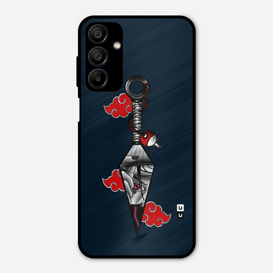 Itachi Kunai Naruto Metal Back Case for Galaxy A15 5G