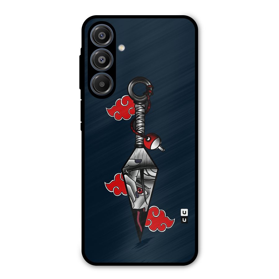 Itachi Kunai Naruto Metal Back Case for Galaxy A16 5G
