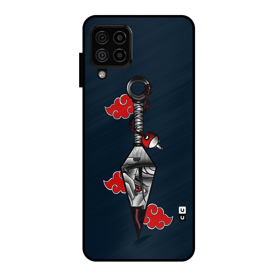Itachi Kunai Naruto Metal Back Case for Galaxy A22 4G