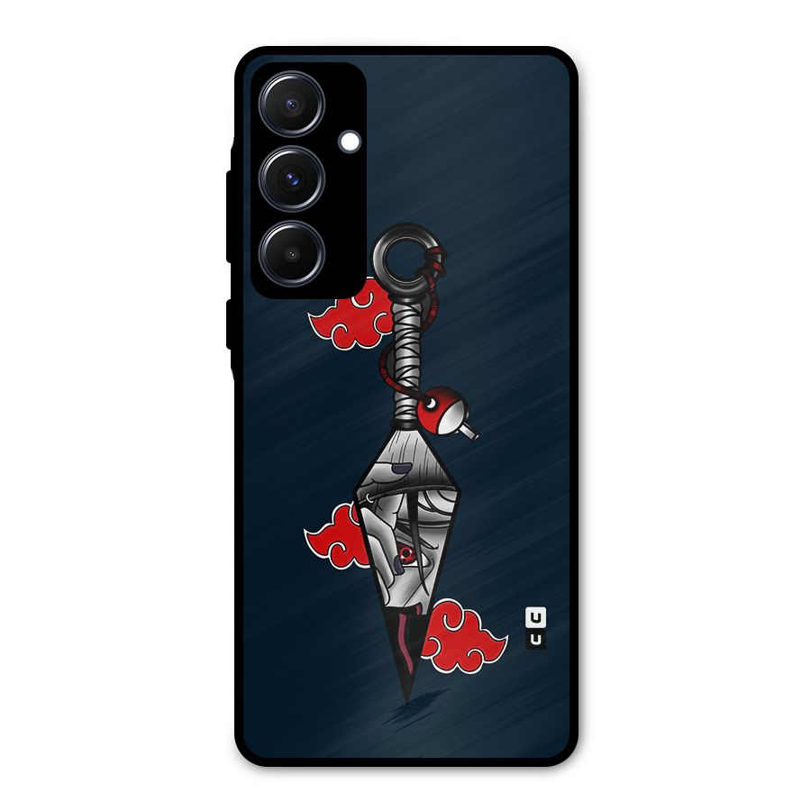 Itachi Kunai Naruto Metal Back Case for Galaxy A55