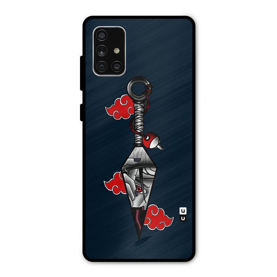 Itachi Kunai Naruto Metal Back Case for Galaxy A71