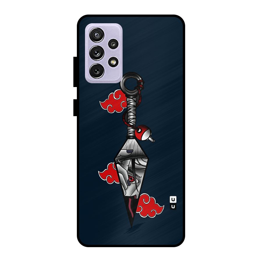 Itachi Kunai Naruto Metal Back Case for Galaxy A72