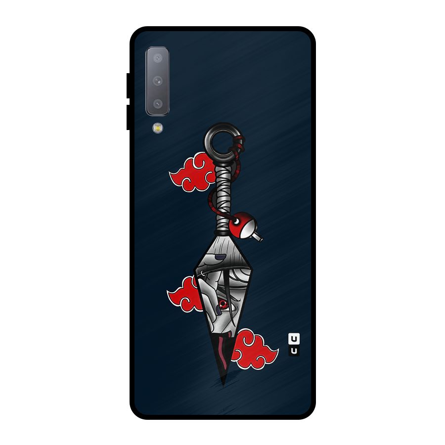 Itachi Kunai Naruto Metal Back Case for Galaxy A7 (2018)