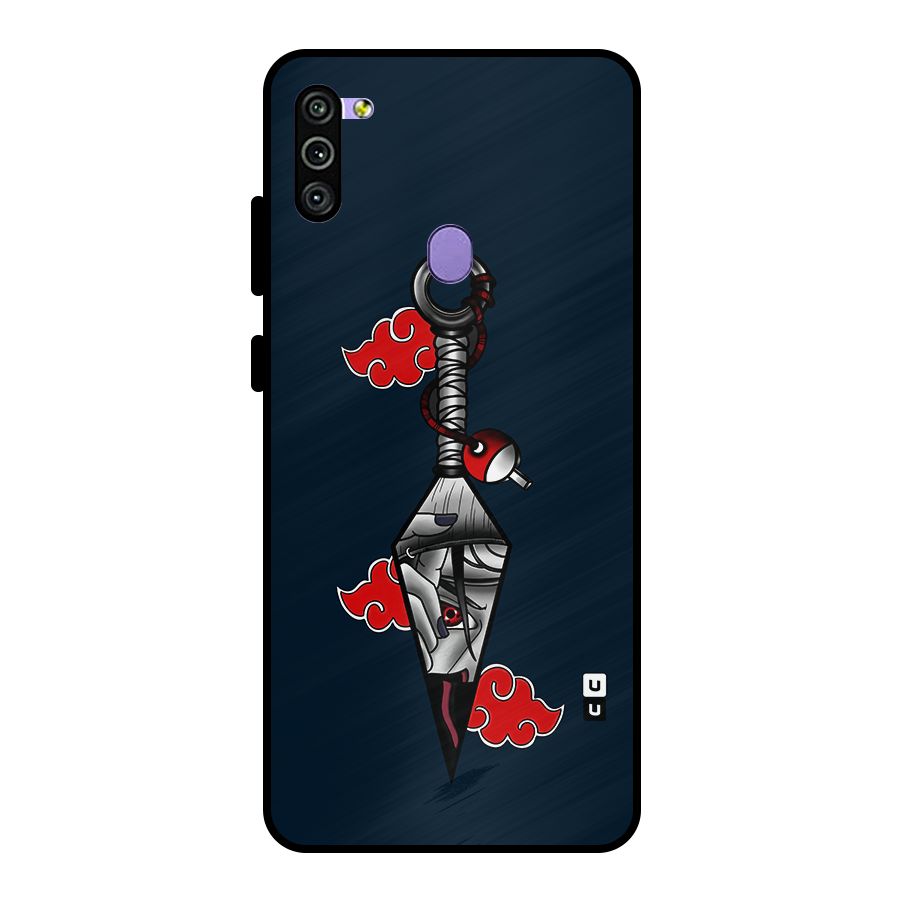 Itachi Kunai Naruto Metal Back Case for Galaxy M11