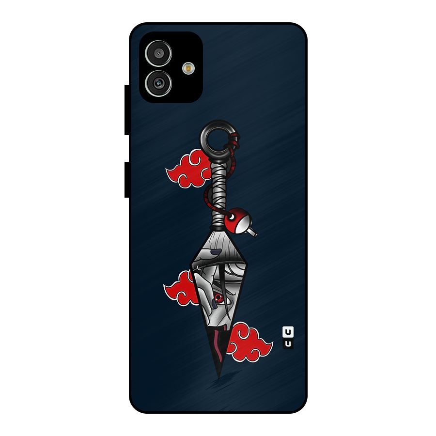 Itachi Kunai Naruto Metal Back Case for Galaxy M13 5G