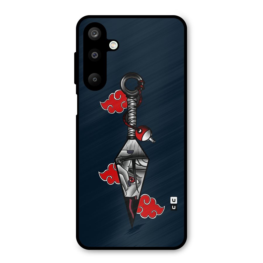Itachi Kunai Naruto Metal Back Case for Galaxy M16