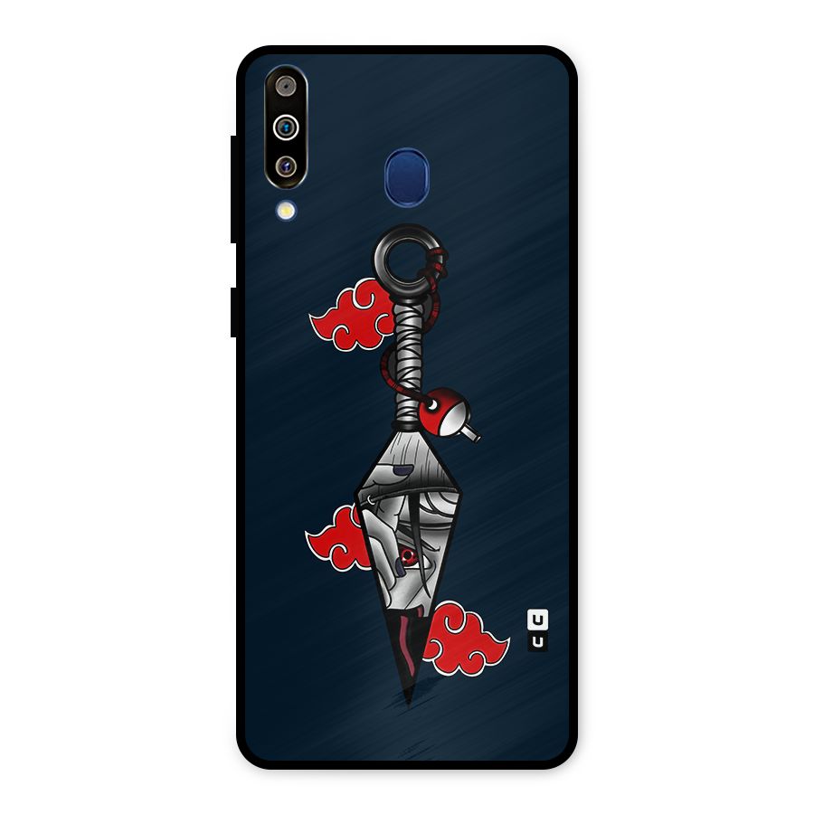 Itachi Kunai Naruto Metal Back Case for Galaxy M30