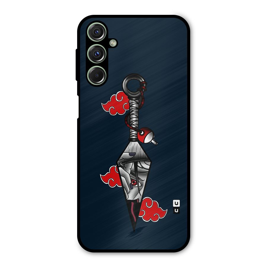 Itachi Kunai Naruto Metal Back Case for Galaxy M34