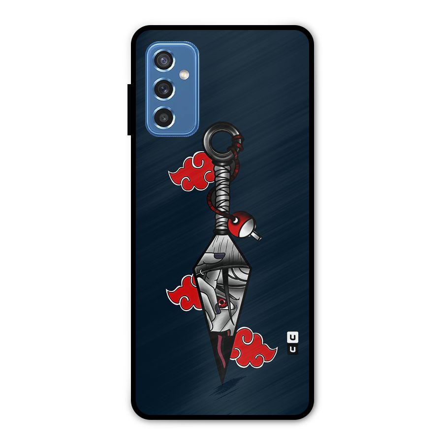 Itachi Kunai Naruto Metal Back Case for Galaxy M52 5G