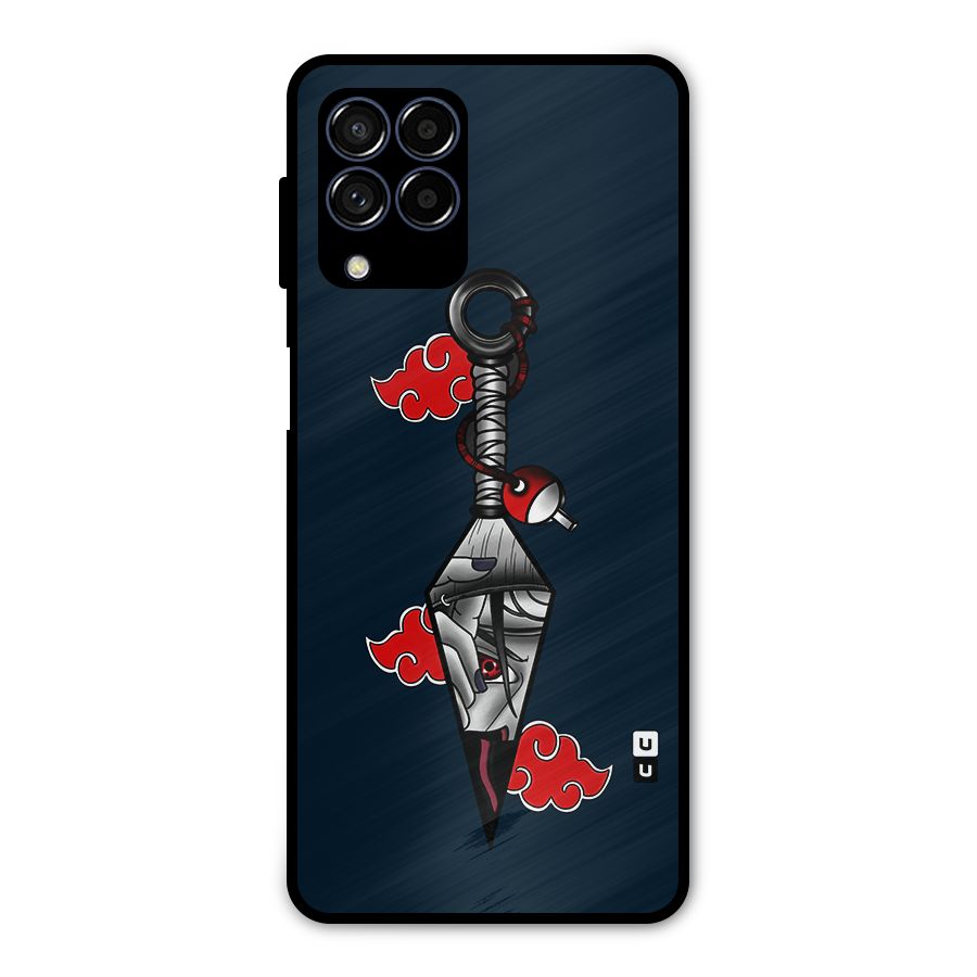 Itachi Kunai Naruto Metal Back Case for Galaxy M53 5G