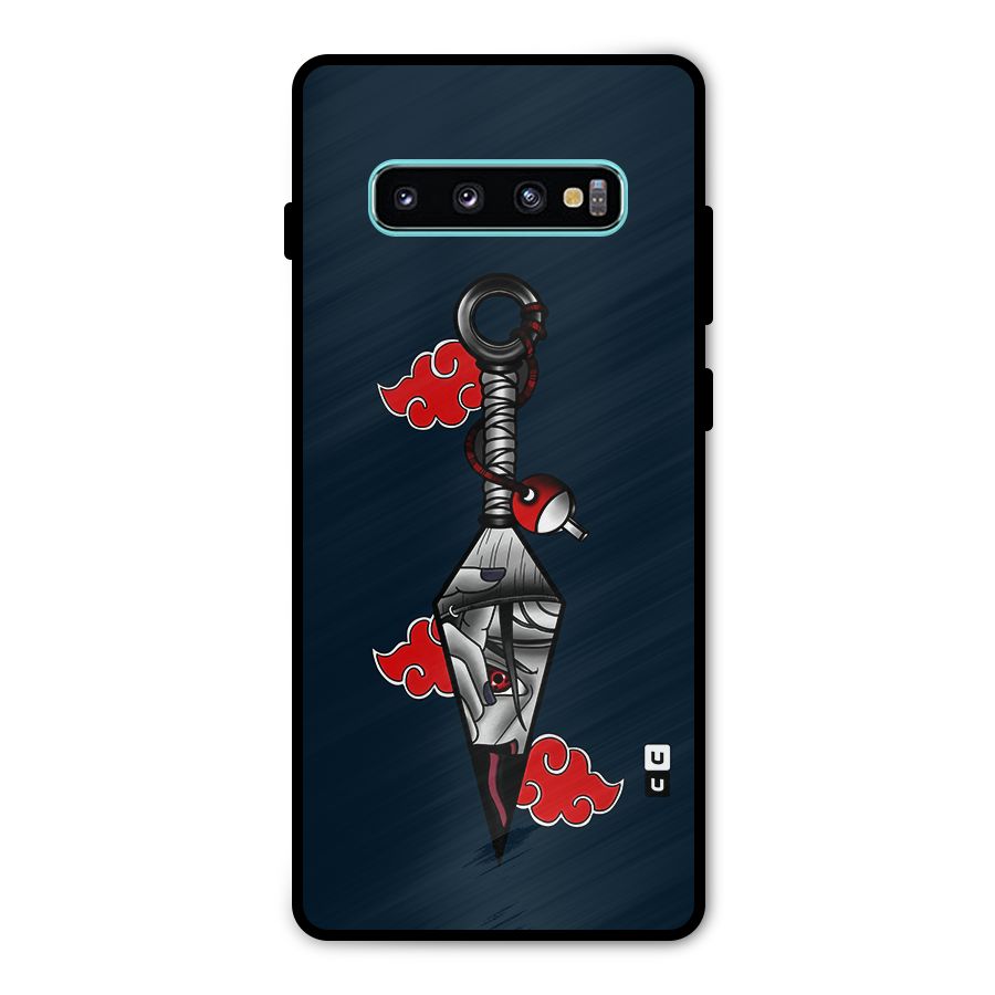 Itachi Kunai Naruto Metal Back Case for Galaxy S10 Plus