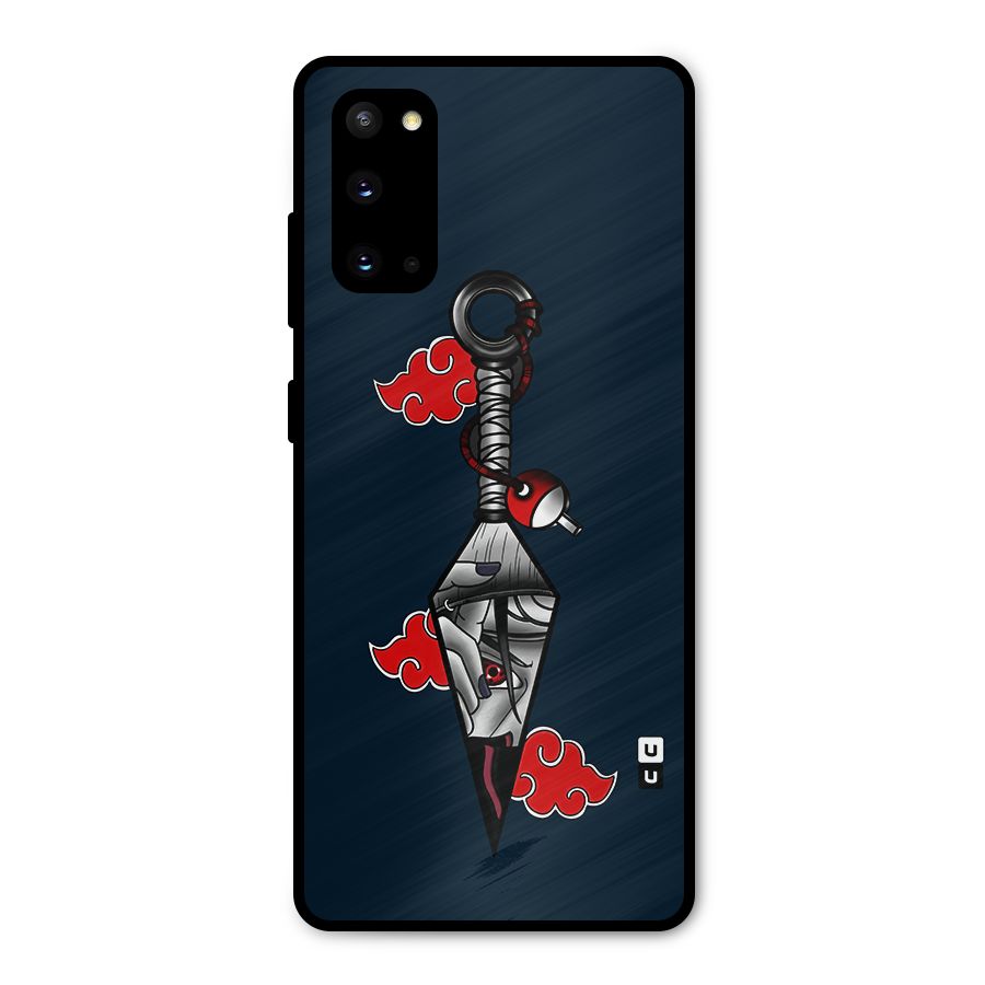 Itachi Kunai Naruto Metal Back Case for Galaxy S20