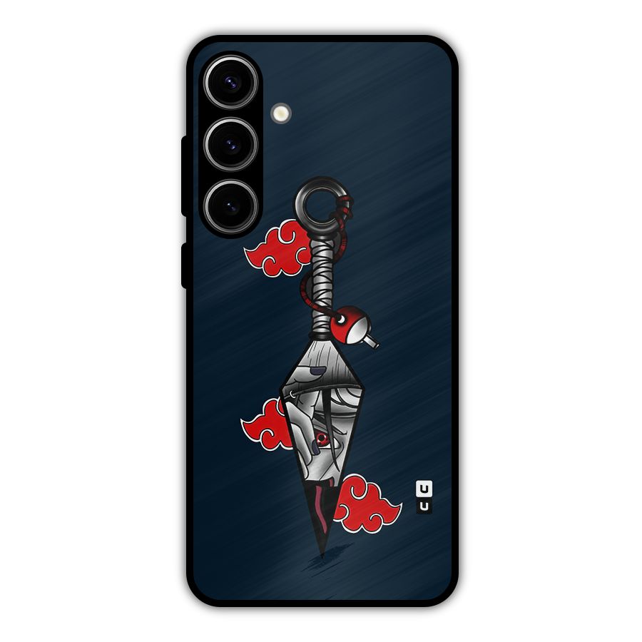 Itachi Kunai Naruto Metal Back Case for Galaxy S24 Plus