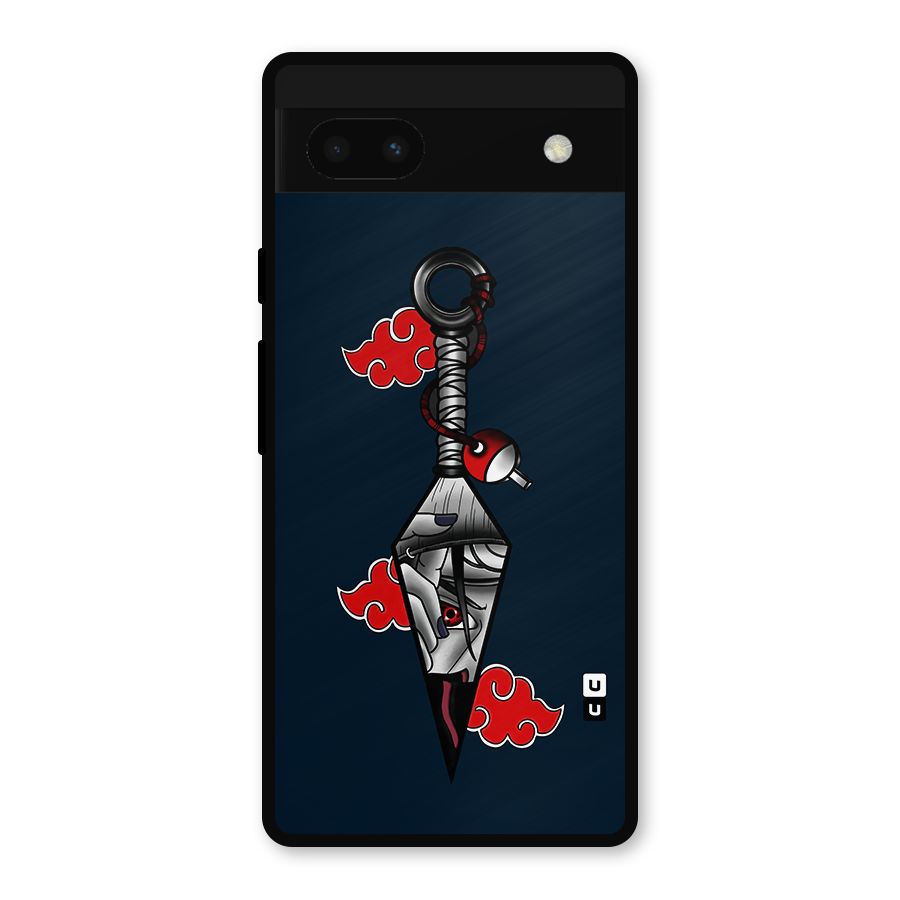 Itachi Kunai Naruto Metal Back Case for Google Pixel 6a