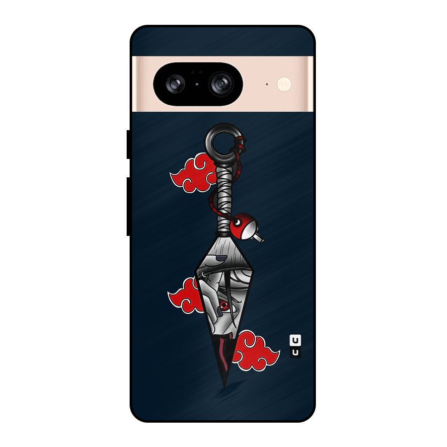 Itachi Kunai Naruto Metal Back Case for Google Pixel 8