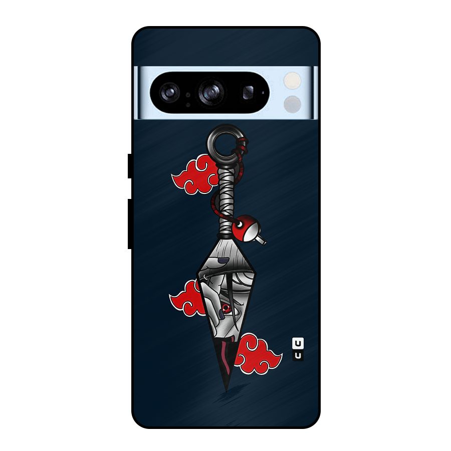 Itachi Kunai Naruto Metal Back Case for Google Pixel 8 Pro