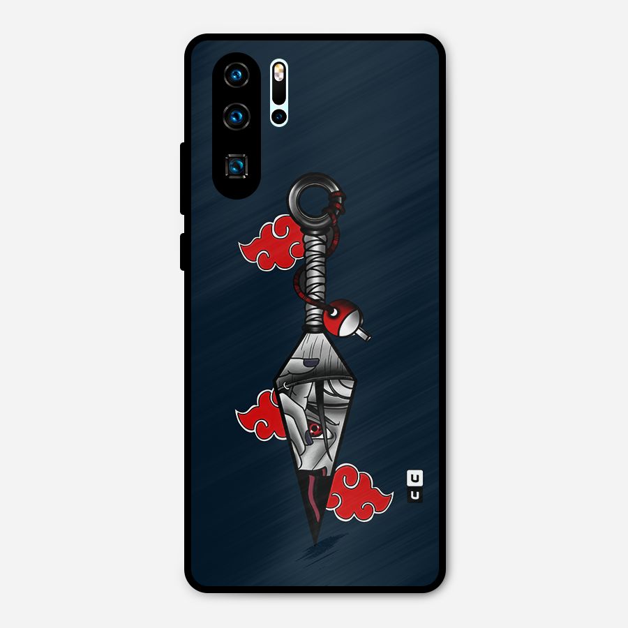 Itachi Kunai Naruto Metal Back Case for Huawei P30 Pro