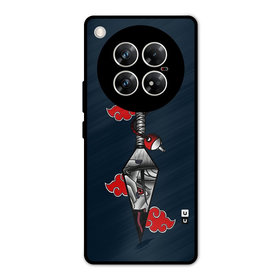 Itachi Kunai Naruto Metal Back Case for Infinix Zero 40 5G