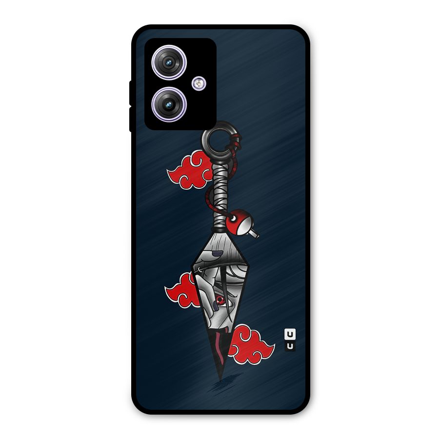 Itachi Kunai Naruto Metal Back Case for Moto G64