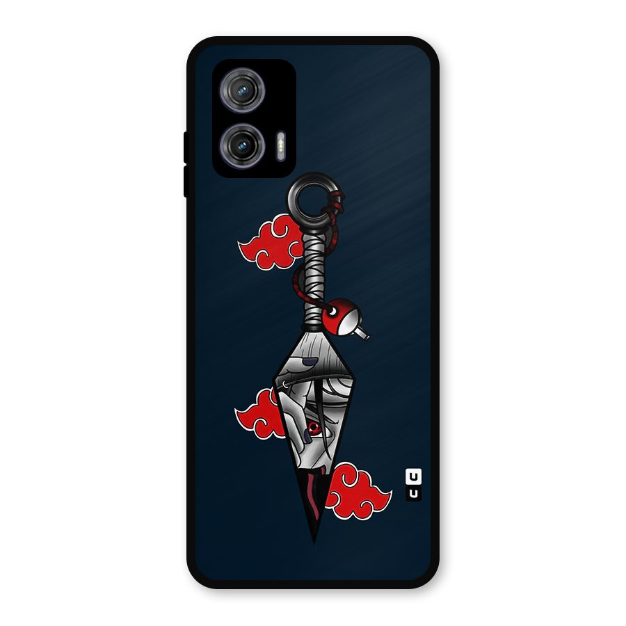 Itachi Kunai Naruto Metal Back Case for Moto G73