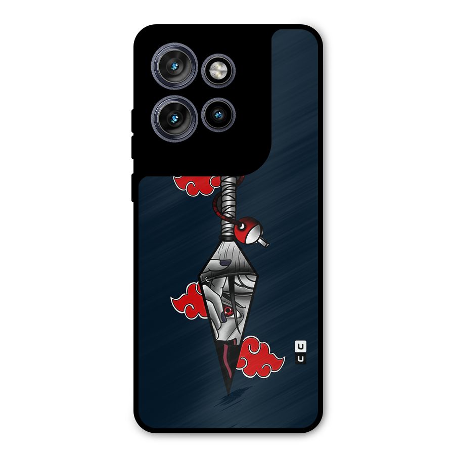 Itachi Kunai Naruto Metal Back Case for Motorola Edge 50 Neo