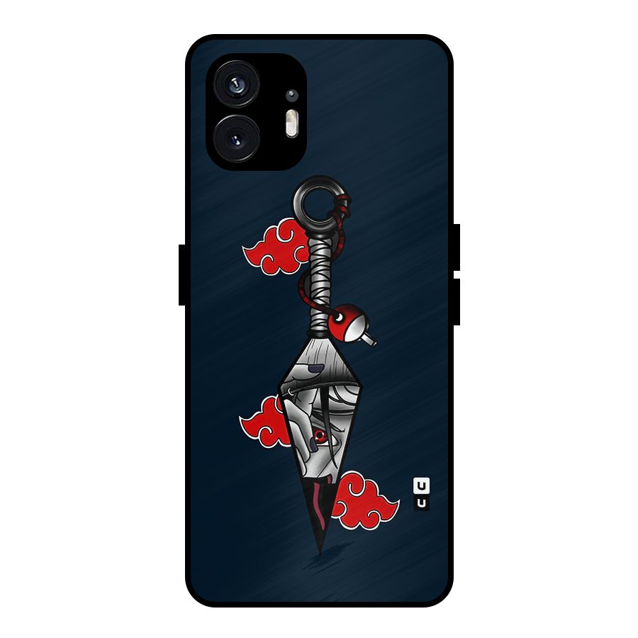 Itachi Kunai Naruto Metal Back Case for Nothing Phone 2