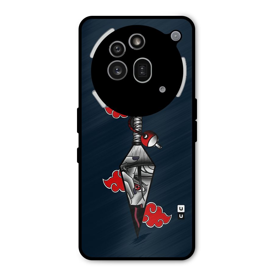 Itachi Kunai Naruto Metal Back Case for Nothing Phone 3a Pro