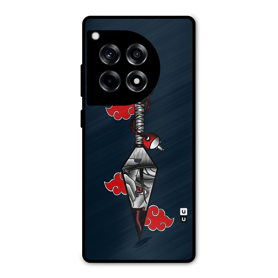 Itachi Kunai Naruto Metal Back Case for OnePlus 12R