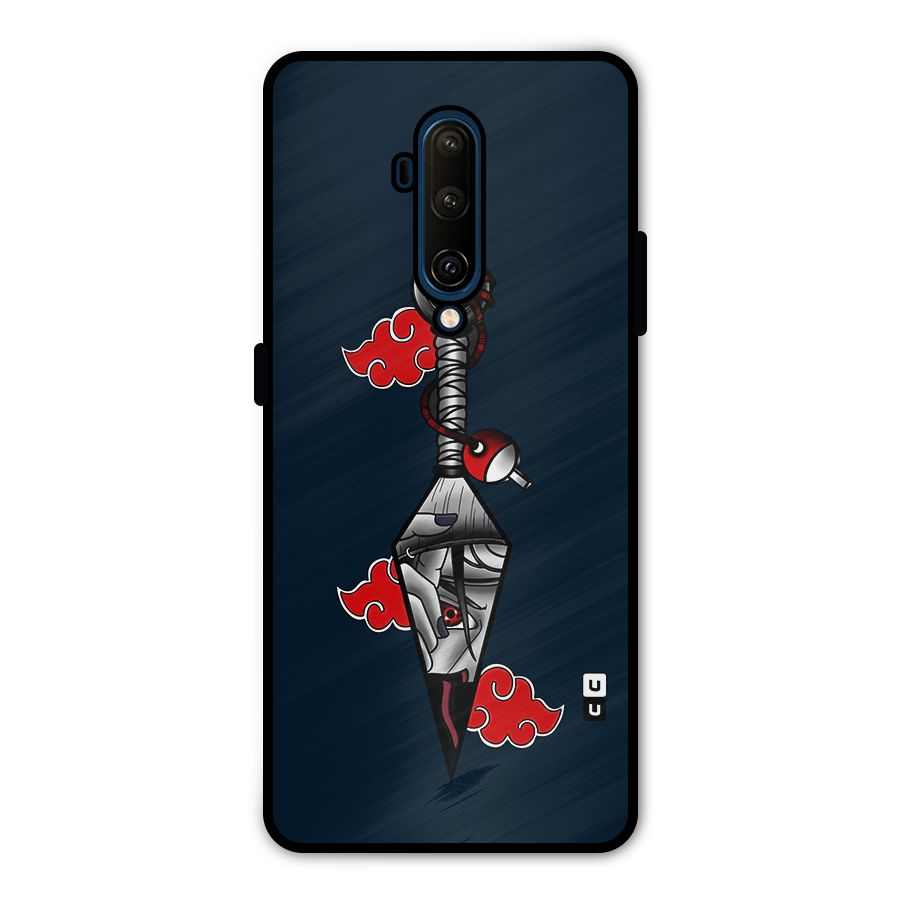 Itachi Kunai Naruto Metal Back Case for OnePlus 7T Pro