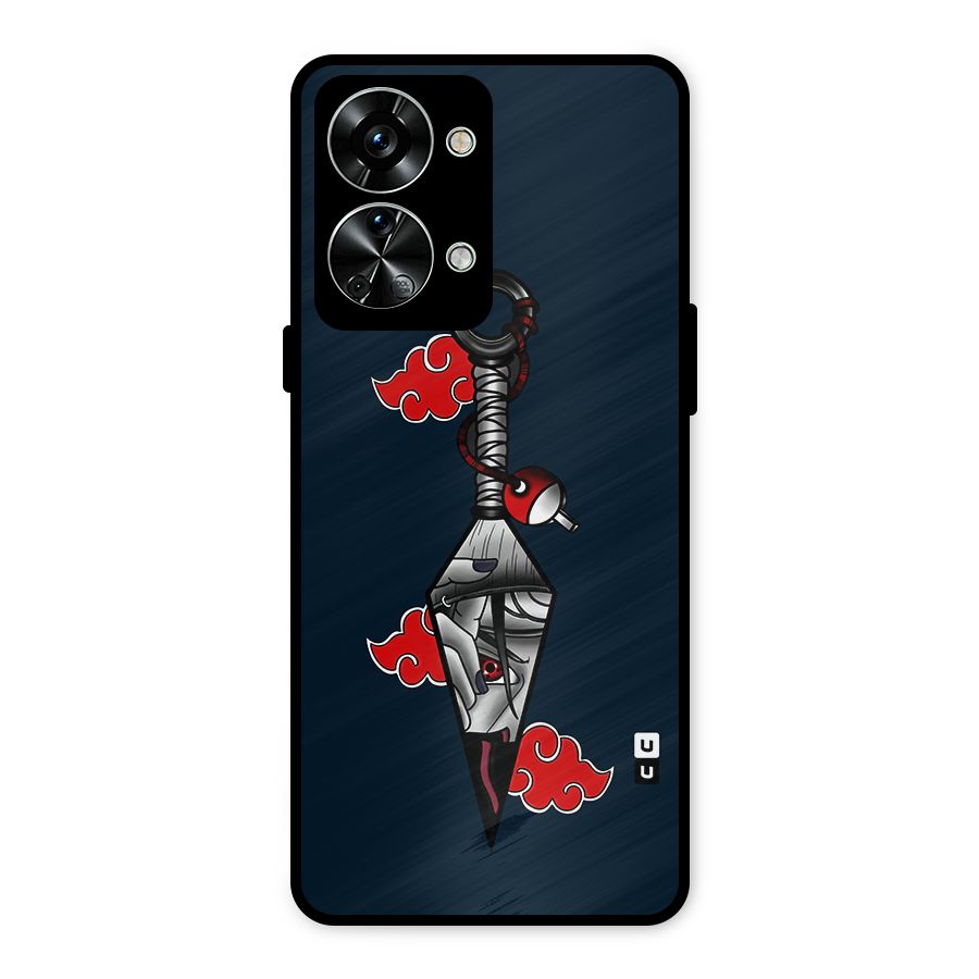 Itachi Kunai Naruto Metal Back Case for OnePlus Nord 2T