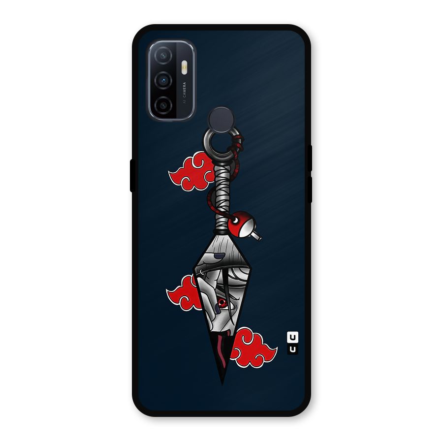 Itachi Kunai Naruto Metal Back Case for Oppo A53
