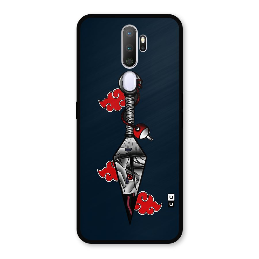 Itachi Kunai Naruto Metal Back Case for Oppo A5 (2020)
