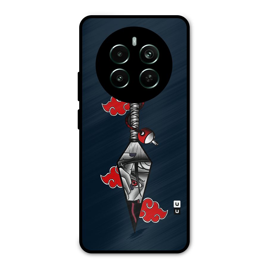 Itachi Kunai Naruto Metal Back Case for Realme 12 Pro Plus