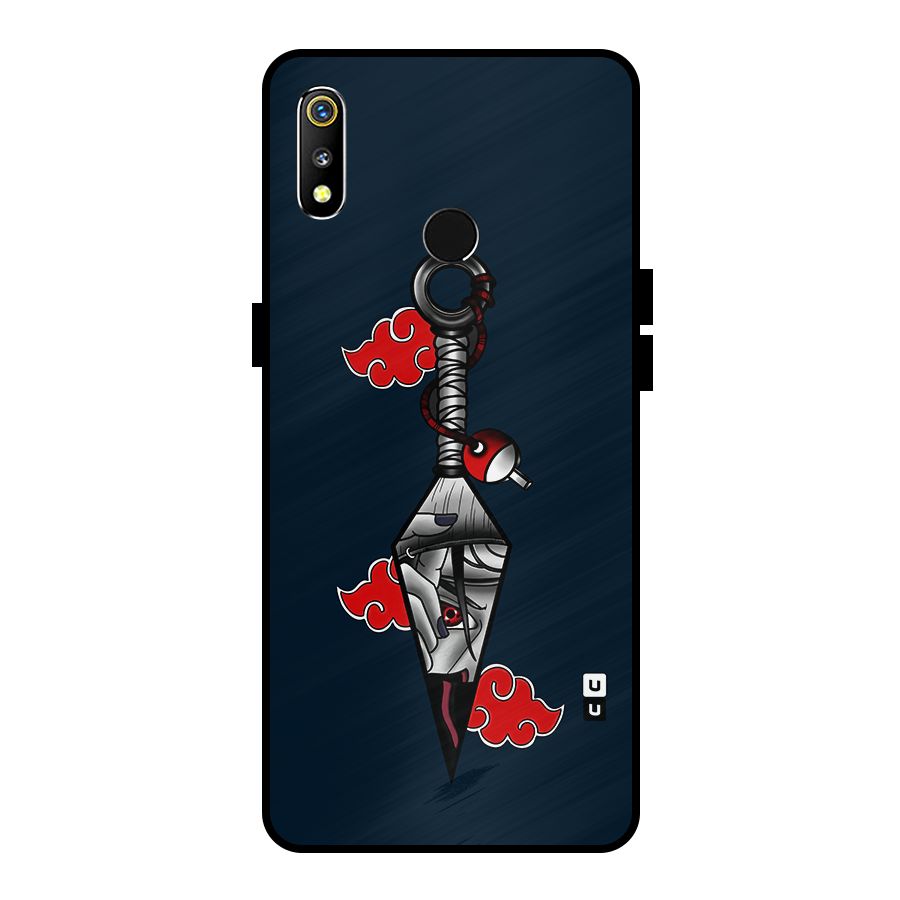Itachi Kunai Naruto Metal Back Case for Realme 3