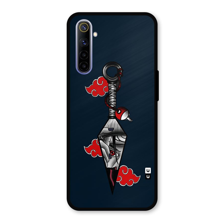Itachi Kunai Naruto Metal Back Case for Realme 6