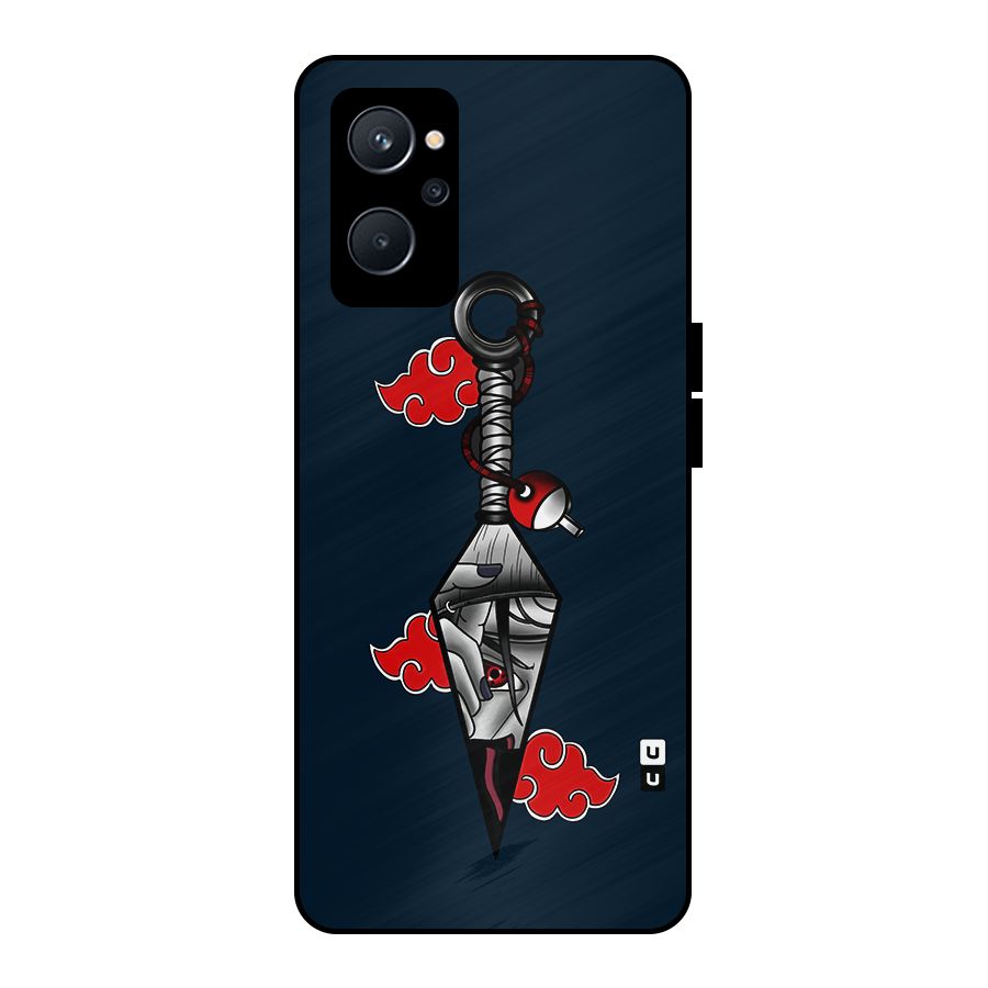 Itachi Kunai Naruto Metal Back Case for Realme 9i 5G