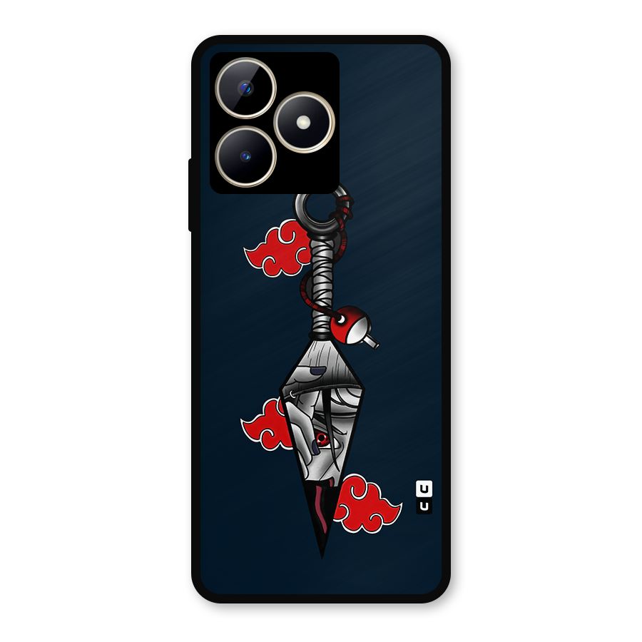 Itachi Kunai Naruto Metal Back Case for Realme C53