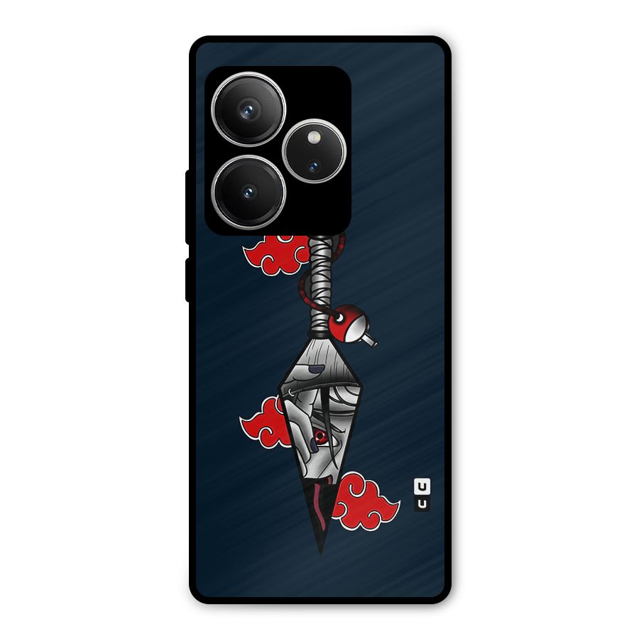 Itachi Kunai Naruto Metal Back Case for Realme GT 6