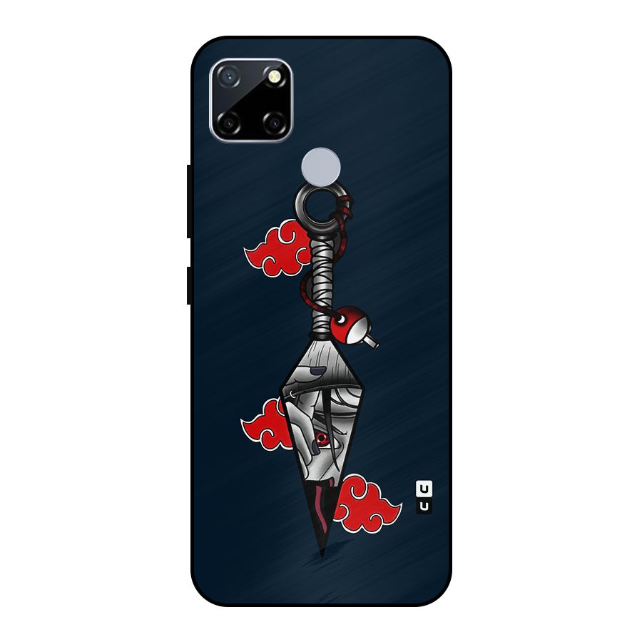 Itachi Kunai Naruto Metal Back Case for Realme Narzo 20